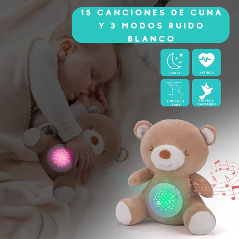 Oso de peluche ruido blanco