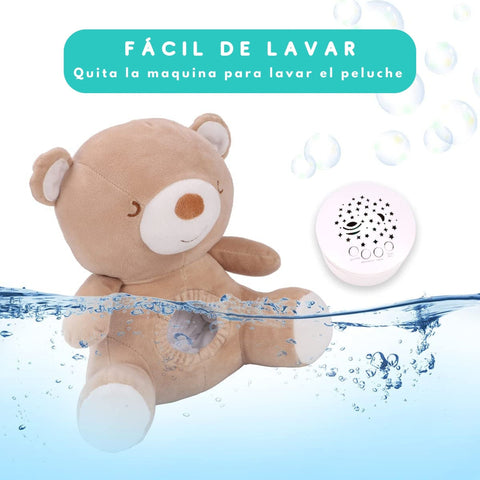 Oso de peluche ruido blanco