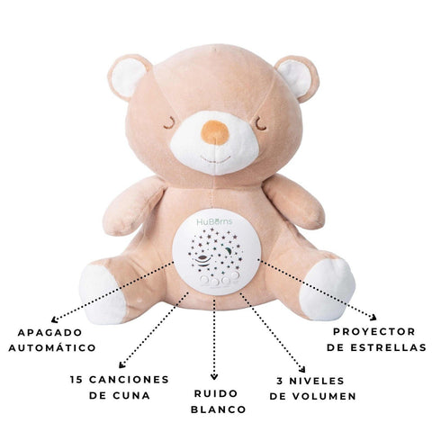 Oso de peluche ruido blanco