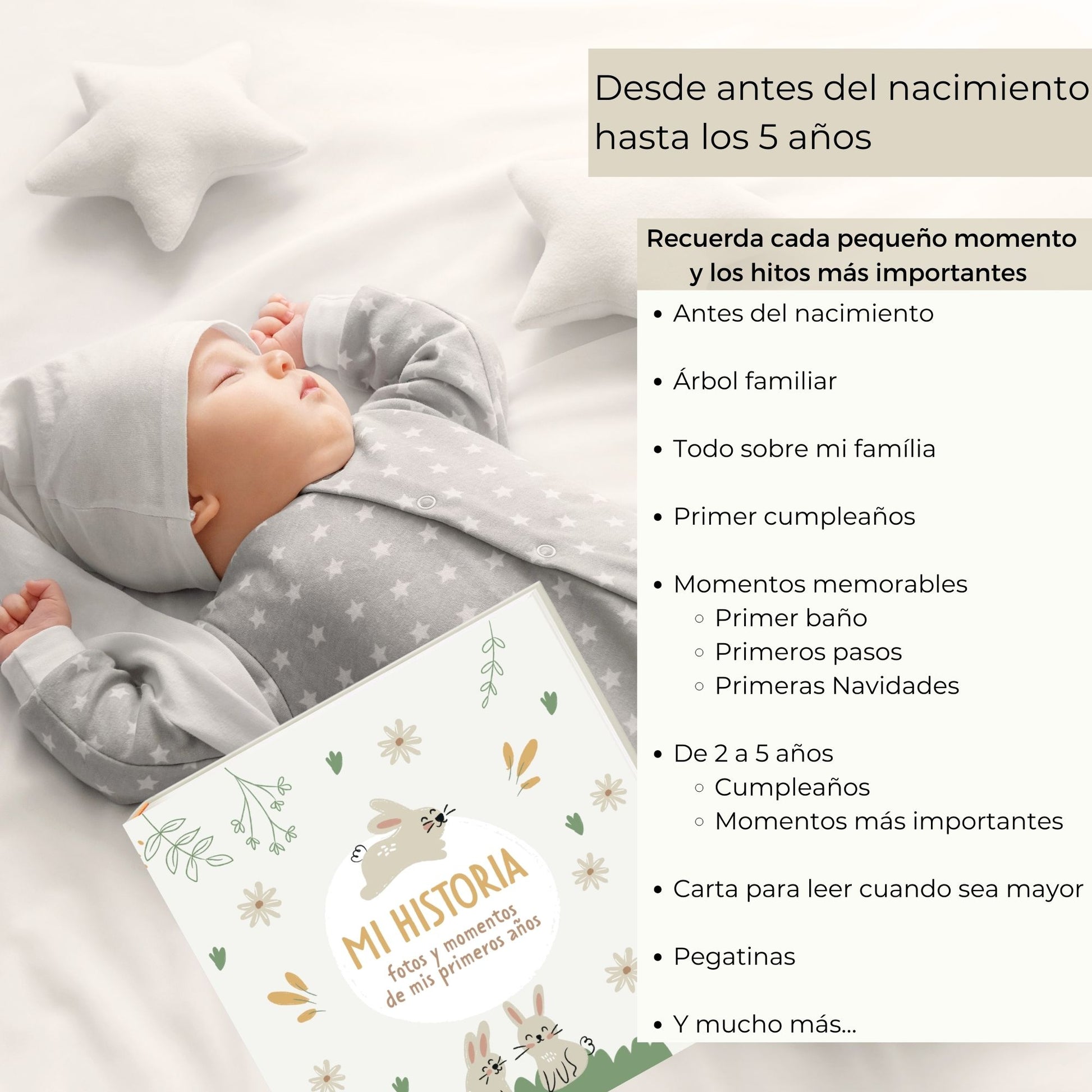 Album, Libro De Recuerdos Del bebé – Tienda Urbano