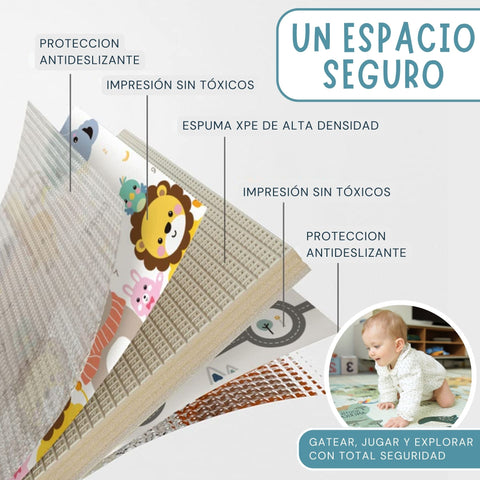 Alfombra plegable infantil
