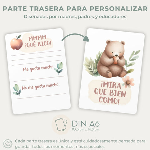 Tarjetas de hitos - Inglés