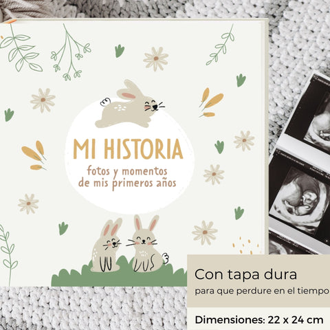 Álbum de mi historia y Tarjetas de hitos