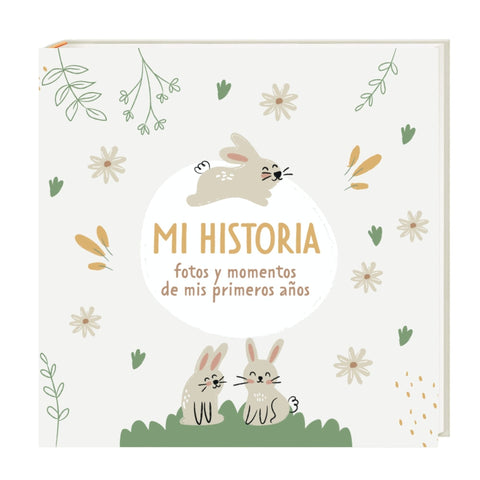 Álbum de mi historia y Marco de huellas